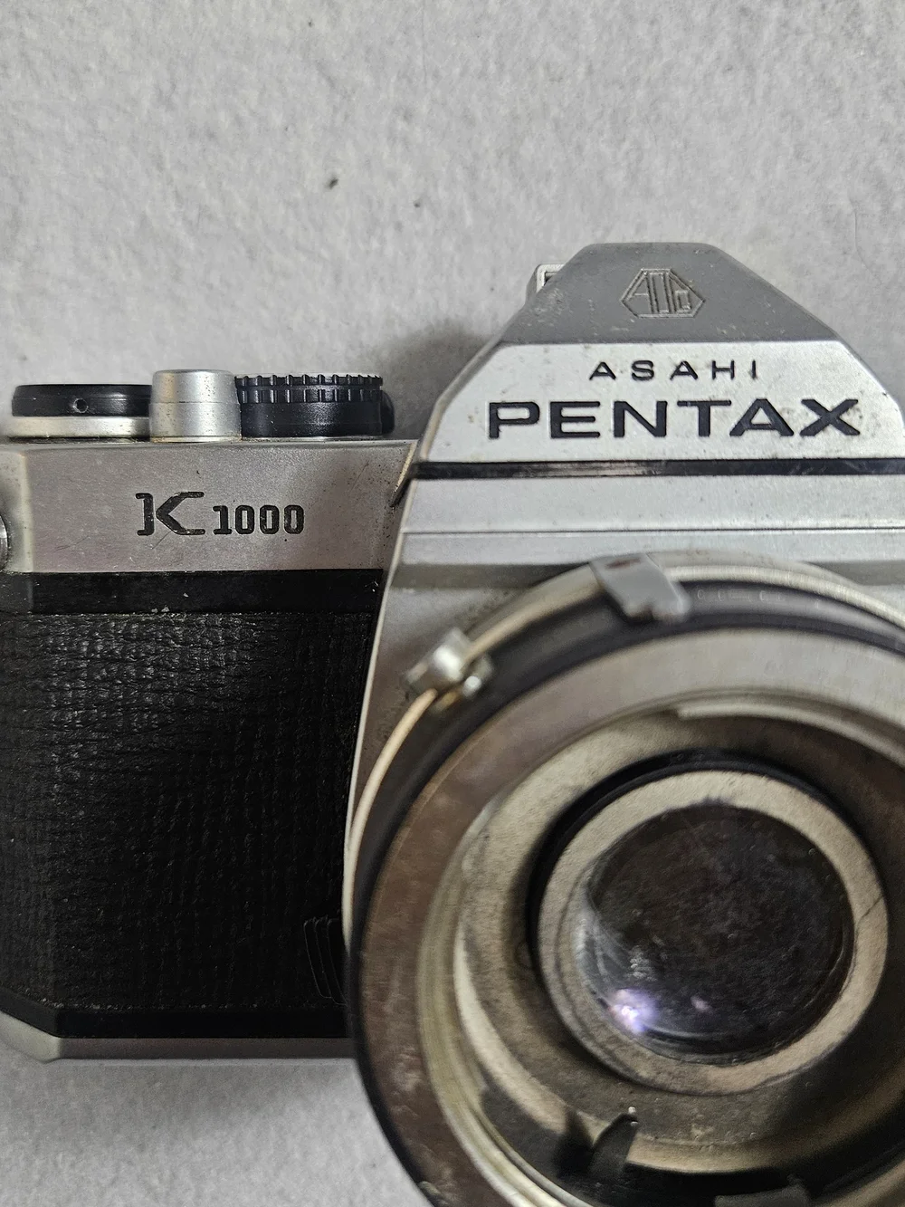 Vintage Asahi Pentax K1000 35mm Film Camera Body As-Is
